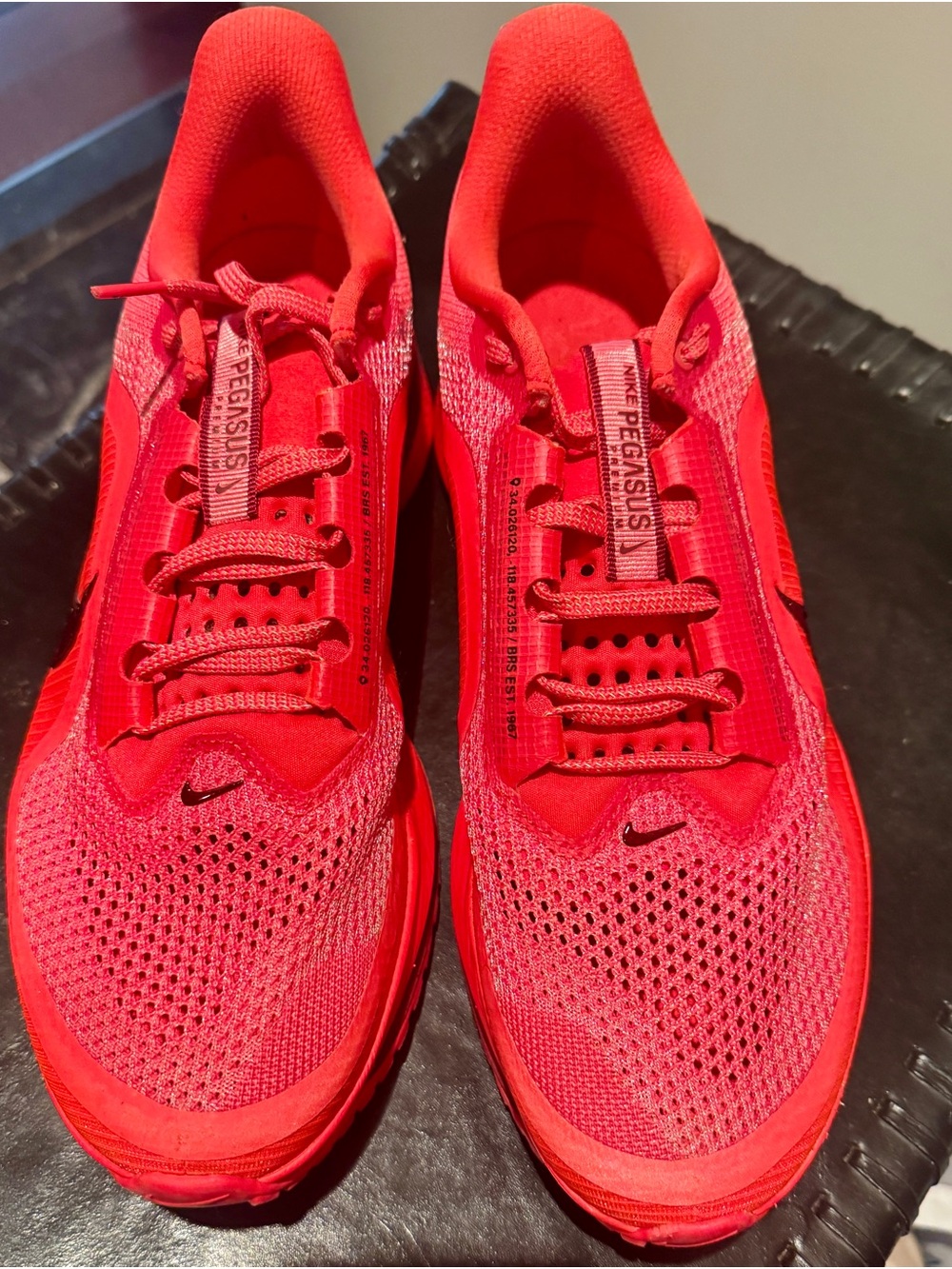 Nike Men's Running Shoes - Bright Red Athletic Trainers